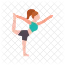 Lord Of Dance Pose Kids Yoga Yoga Posture Icon