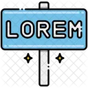 Lorem Board  Icon