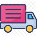 Lorry Truck Construction Icon