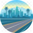 Angeles American California Icon