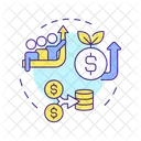 Los fondos de inversión  Icono