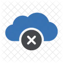 Cloud löschen  Symbol