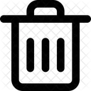 Loschen Bin Datei Papierkorb Symbol