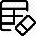 Tabelle löschen  Symbol