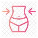 Lose Weight Waist Icon