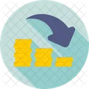 Loss Business Deficit Icon