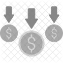 Loss Money Decrease Icon