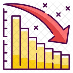 Loss Chart  Icon