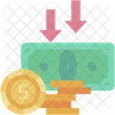 Loss Damage Deficit Icon
