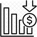 Loss Money Business Icon