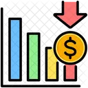 Loss Money Business Icon
