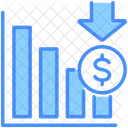 Loss Money Business Icon