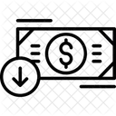 Loss Income Financial Crisis Job Loss Icon