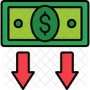 Loss Money Loss Business Icon