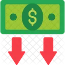 Loss Money Loss Business Icon