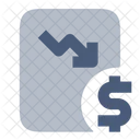 Loss Report Report Data Icon