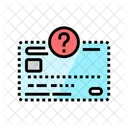 Lost Card Bank Icon
