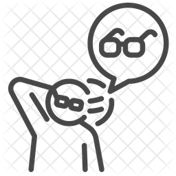 Lost glasses Icon
