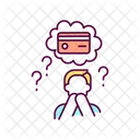 Lost Or Stolen Of Credit Card  Icon