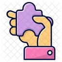 Hand Puzzle Puzzle Stuck Symbol