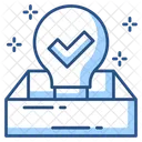 Losungsbox Innovation Ideencheck Symbol