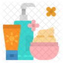 Lotion Cream Cosmetics Icon