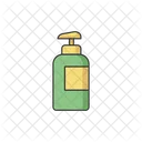 Lotion in der Flasche  Symbol