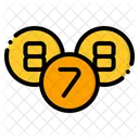 Lotterie Glucksspiel Poker Symbol