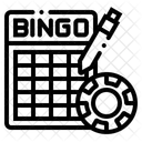 Lotterie Glucksspiel Poker Symbol