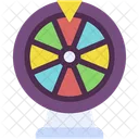 Lottery Wheel Bingo Icon