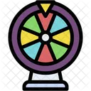 Lottery Wheel Bingo Icon