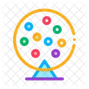 Lottery wheel  Icon