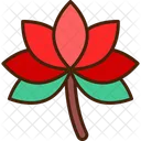 Chinese New Year Lotus Yoga Icon