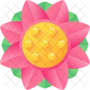 Lotus Flower Yoga Icon
