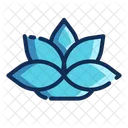 Lotus Flower Decoration Icon