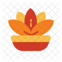 Lotus Yoga Flower Icon