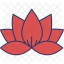 Lotus Flower Plant Icon