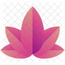 Lotus Logograma Forma Ícone