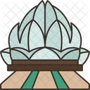 Lotus Temple Religious Icon