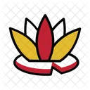 Lotus Flower Peace Icon
