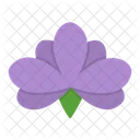 Flower Yoga Meditation Icon
