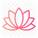 Lotus Meditation Flower Icon