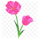 Water Lily Lotus Bud Seasonal Flower Icon