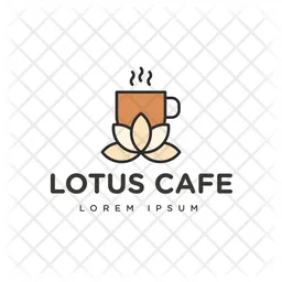 Lotus Cafe Logo Icon