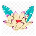 Water Lily Lotus Flower Pond Lily Icon