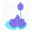 연꽃 꽃 자연 아이콘