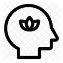 Mind Head Lotus Icon