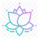 Lotus Flower Yoga Icon