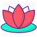 Flor Lotus Flor Ícone