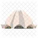 Lotus Temple Icon